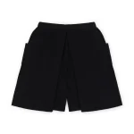 Garms Affiliated Womens Woven Shorts Black (5)