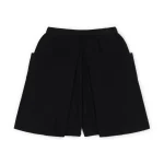 Garms Affiliated Womens Woven Shorts Black (9)