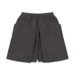 Garms Affiliated Womens Woven Shorts Grey (4)