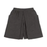Garms Affiliated Womens Woven Shorts Grey (5)