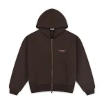 Garms Affiliated Overline Hoodie Brown (1)