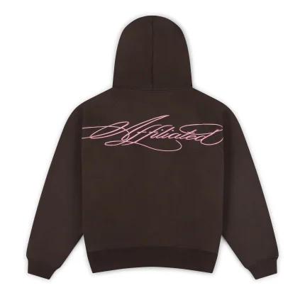 Garms Affiliated Overline Hoodie Brown (4)