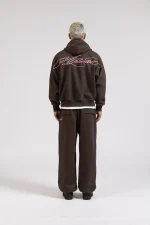 Garms Affiliated Overline Hoodie Brown (6)