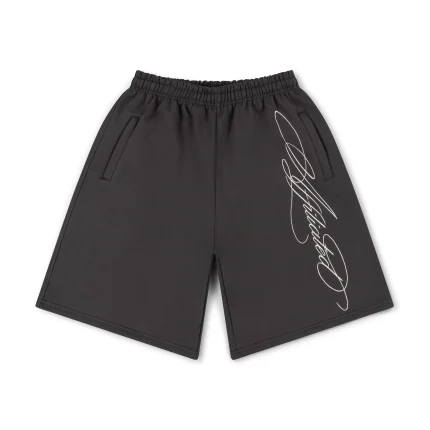 Garms Affiliated Overline Shorts – Charcoal (1)