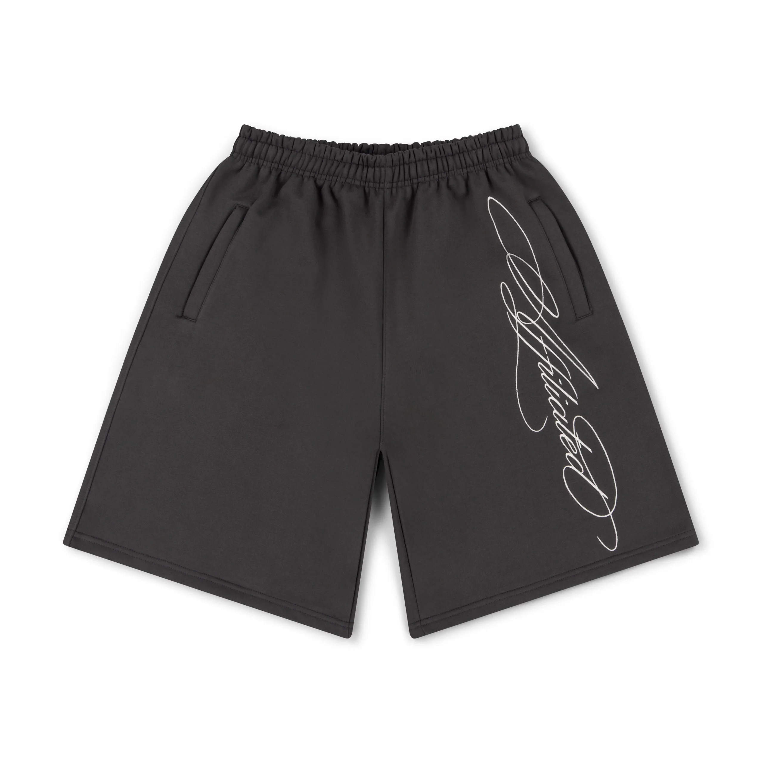 Garms Affiliated Overline Shorts – Charcoal (1) Garms Affiliated Overline Shorts – Charcoal (1)