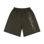 Garms Affiliated Overline Shorts – Olive (1)