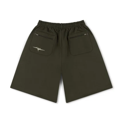 Garms Affiliated Overline Shorts – Olive (5)