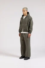 Garms Affiliated Signature Cuffed Joggers Olive (6)