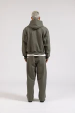 Garms Affiliated Signature Hoodie Olive Green (4)