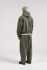 Garms Affiliated Signature Uncuffed Joggers Olive (5)