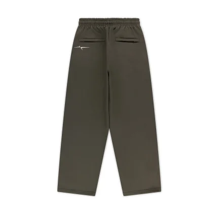 Garms Affiliated Signature Uncuffed Joggers Olive (6)
